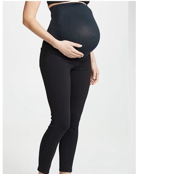 EXCELLENT CONDITION SPANX MAMA ANKLE JEANISH HIGH RISE STRETCH XL MATERNITY - Picture 1 of 10